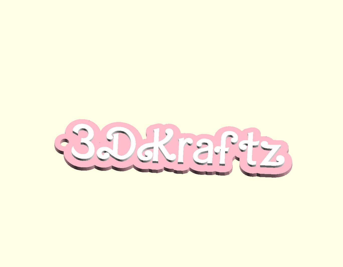 Personalized Name Keychain